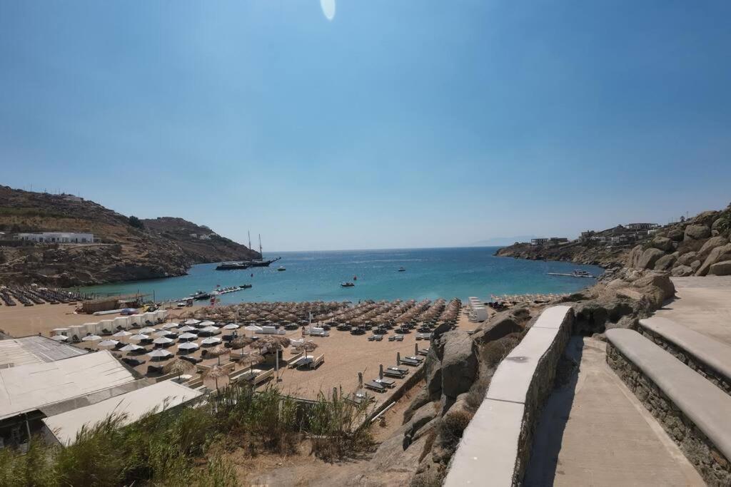 1Path Wave Mykonos Super Paradise Beach House Mykonos Town Εξωτερικό φωτογραφία